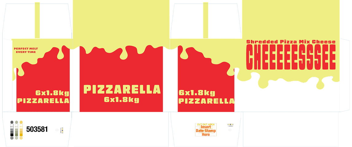 Pizzarella Packaging Design