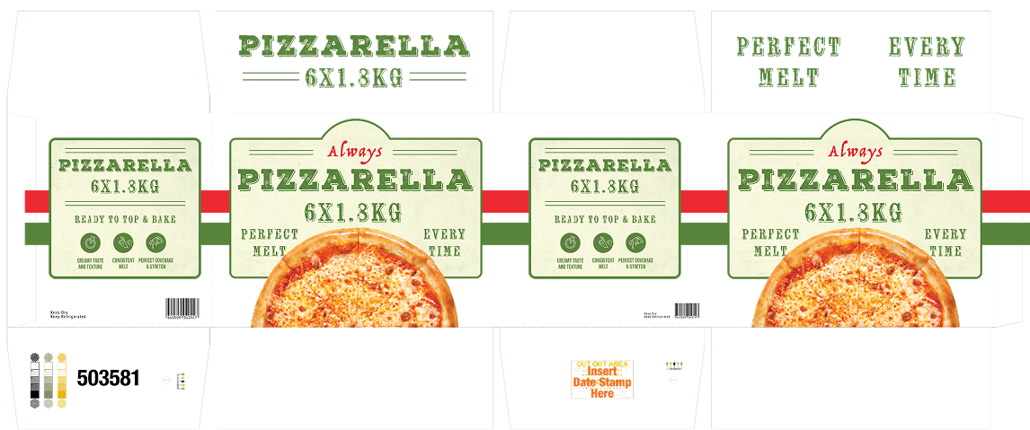 Pizzarella Packaging Design